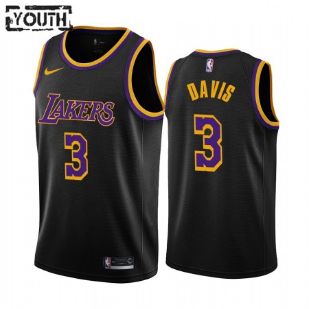 Kinder NBA Los Angeles Lakers Trikot Anthony Davis 3 2020-21 Earned Edition Swingman
